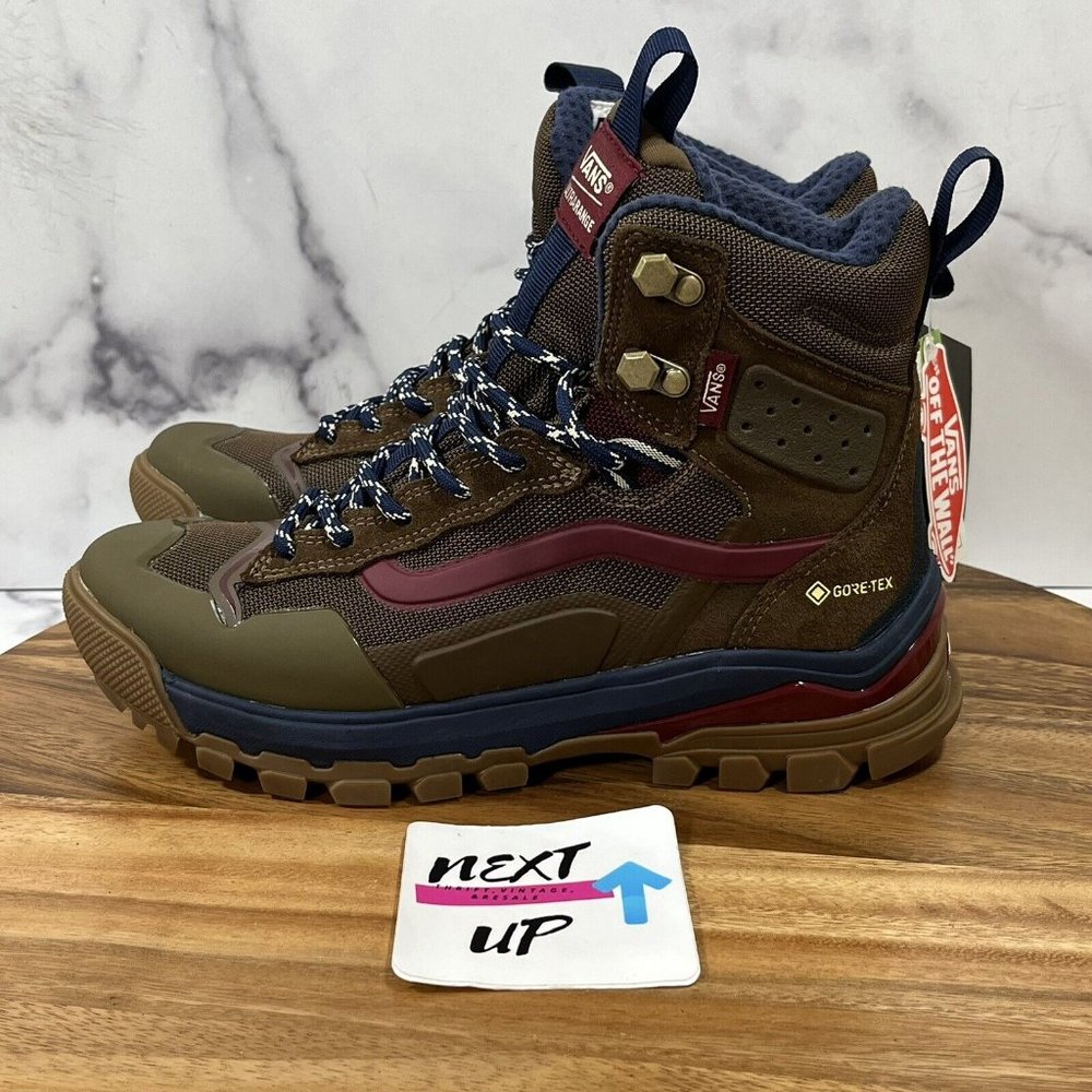 VANS UltraRange‎ EXO Hi Gore-Tex MTE-3 Brown Sneaker Boots Mens 7 or Womens 8.5